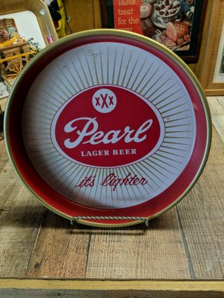 Pearl Lager Beer Tray