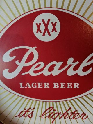 Pearl Lager Beer Tray 3