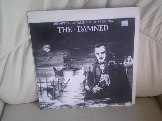 The Damned 12 Inch Record,  Right Royal Up,  Official Fan Club Gig, .  Rare.