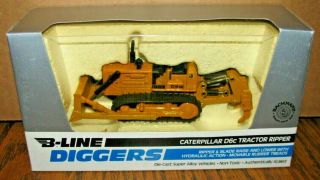 Caterpillar Cat D6c Crawler Tractor Dozer W/ Ripper B - Line Bachmann Shinsei Toy