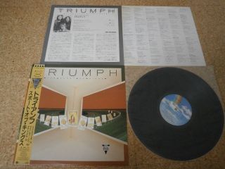 Triumph The Sport Of Kings/ Japan Lp/ Obi Sheet