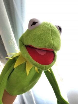 The Muppet Show Kermit The Frog Plush Hand Puppet Toy Kid Gift