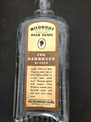 Wildroot hair tonic bottles 4