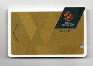 Total Rewards Gold Caesars Harrahs Ballys Casino Players Card Blank