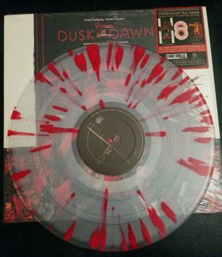 From Dusk Till Dawn Lp 2 Blood Splatter Color Vinyl Set Rsd 1098