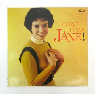 Jane Harvey Leave It To Jane 1959 Dg Mono Vinyl Lp Dot 3185 Jazz Vocal