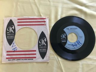 Crystals 45 Phillies 105 Then He Kissed Me /brother Julius Northern Soul Nm