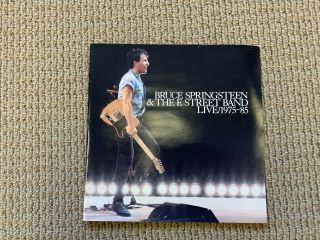 Bruce Springsteen Live/1975 - 85 Insert Booklet Vg,