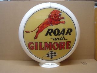 Roar With Gilmore Gas Pump Globe