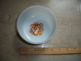 Vintage Fire King Exxon Tiger Bowl Oven Ware Made in U.  S.  A. 3