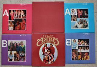Abba Reader´s Digest Box Made In Portugal 33 Lp 4 Records The Best