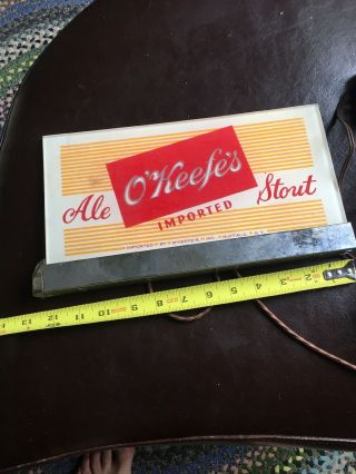 Rare Okeefes Ale Lighted Sign