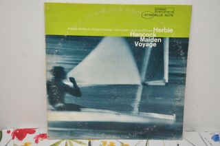 Herbie Hancock Maiden Voyage Lp Blue Note Bst 84195 Us Freddie Hubbard Vg,