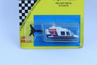 FANTASTIC HOT WHEELS LEO INDIA RESCUE HELICOPTER ON CARD 3