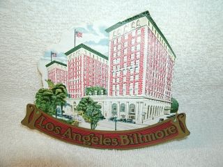 Vintage Los Angeles - Biltmore Hotel Luggage Label - - 1930 - 40 