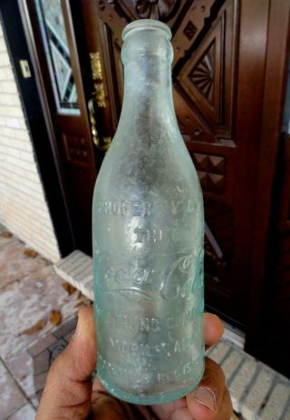 Blown Mobile,  Alabama Ala Coca Cola Coke Root Soda Bottle Early 1900’s