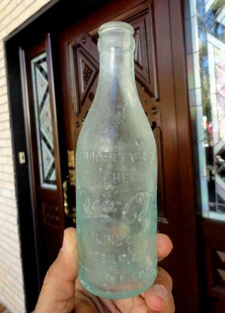 blown MOBILE,  ALABAMA ALA Coca Cola COKE RooT SODA BOTTLE early 1900’s 4