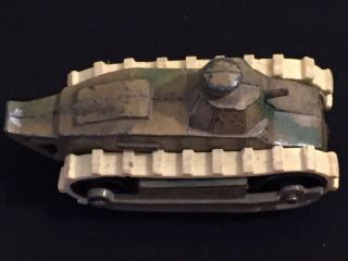 very early Tootsietoy army tank world war 1 tootsie toy 2 of 2 listed 2