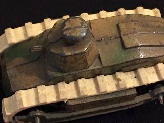 very early Tootsietoy army tank world war 1 tootsie toy 2 of 2 listed 7