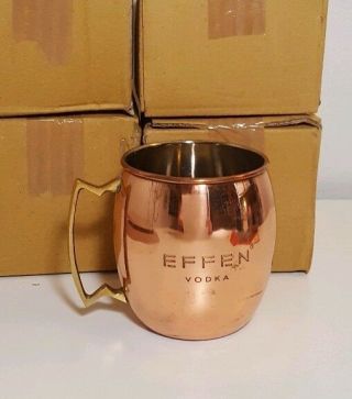 Effen 16oz Copper Mug Cup Mule Nickel Lining