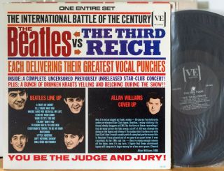 The Beatles Vs.  The Third Reich Live In Germany Rare Lp John Lennon