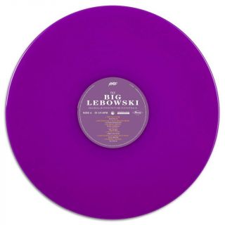 RARE LIMITED EDITION The Big Lebowski Soundtrack LP Purple Jumpsuit Vinyl 3