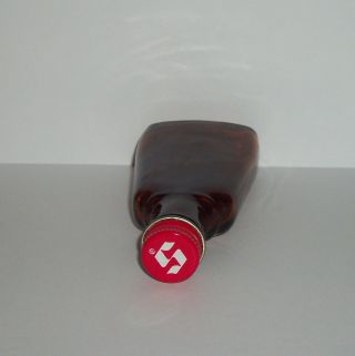 RARE 1960 ' s Vintage Schilling BUTTER FLAVOR EXTRACT Glass Bottle METAL Cap EUC 2