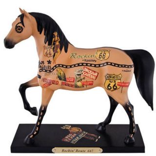 Trail Of Painted Ponies - 2012 Figurine - Rockin Route 66