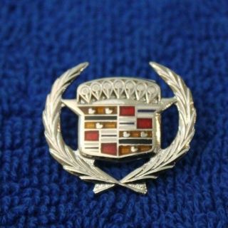 1966 Cadillac Crest Pin Hat Lapel Emblem Accessory Badge Logo Grille Fleetwood