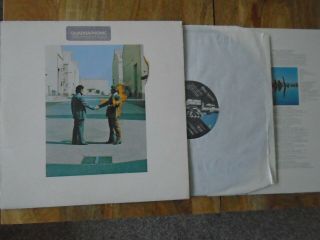 Pink Floyd Wish You Were Here Quadrophonic Pcq33453 Vinyl Lp Usa For Uk 1976