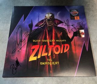 Devin Townsend Ziltoid The Omniscient Lp Colored Vinyl Record Rare Oop