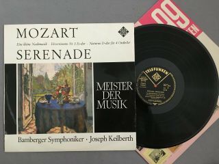 K280 Mozart Serenade Divertimento Notturno Keilberth Telefunken Smt 1065 Stereo