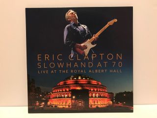 Eric Clapton Slowhand At 70 Live At The Royal Albert Hall 3x Lp,  Dvd Near