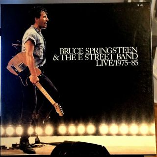 Bruce Springsteen Live 1975 - 85 5lp Box Set W/ Booklet Columbia C5x 40558 Nm / Ex