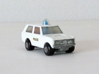 Vintage Lesney Matchbox Superfast 20 Rolamatic Police Patrol Rare Version N