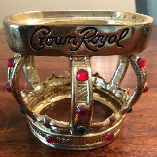 Vintage Jeweled Crown Royal Whiskey Bottle Holder