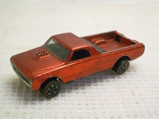 Hot Wheels Redline - 1968 All - Custom Fleetside Orange