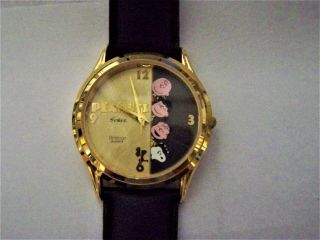 Collectibles/ Peanuts Snoopy Armitron Watch/1965 Vintage Model 2036,  900/96f