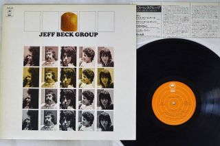 Jeff Beck Group Same Epic 25ap 299 Japan Poster Vinyl Lp