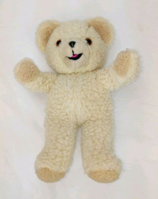 Snuggle Bear Plush Toy Stuffed Animal Advertising 1985 Russ 11 "