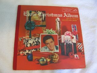 Elvis Presley Rare Christmas Album Plus An Album Of Full Color Photos Loc - 1035
