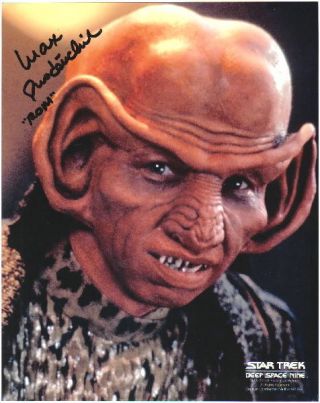 Max Grodenchik Star Trek Deep Space 9 Rom Autograph 3