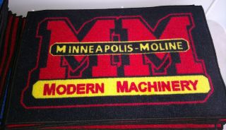 Minneapolis Moline Vintage Retro Logo Door Mat