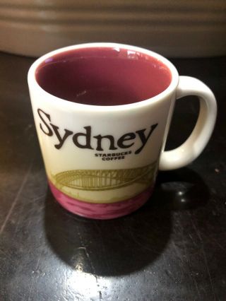 Sydney Starbucks Collector Series Demitasse Espresso Mini Mug 3 Oz 2009