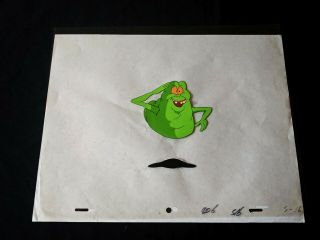 - The Real Ghostbusters 1987 Animation Production Slimer Cel Dic