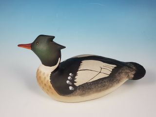 Rare Royal Doulton Merganser Male Duck signed by Lem Ward (HN3518 2644) 2
