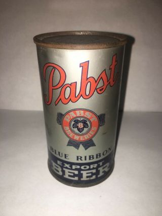 Pabst Blue Ribbon First Can ? Irtp Flat Top Beer Can