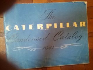 1941 Caterpillar Condensed Product Line Buyers Guide