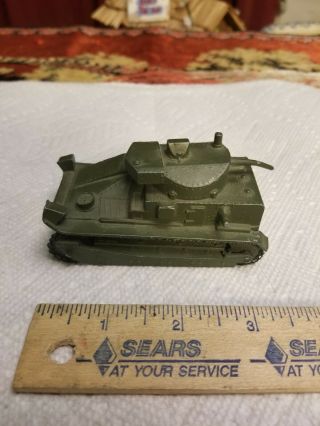 Vintage Dinky Toys Tank Made In England By Meccano Ltd