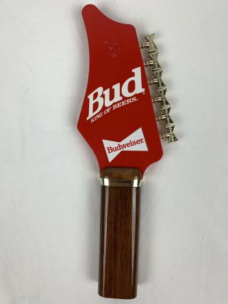 Budweiser 1991 Bud King Of Beers Guitar Neck Tap Handle